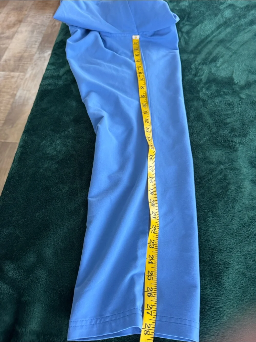 Figs Men’s Scrub Cargo Pants in Sky Blue with Drawstring